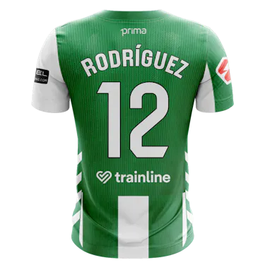 Real Betis 팀의 Ricardo Rodríguez 셔츠