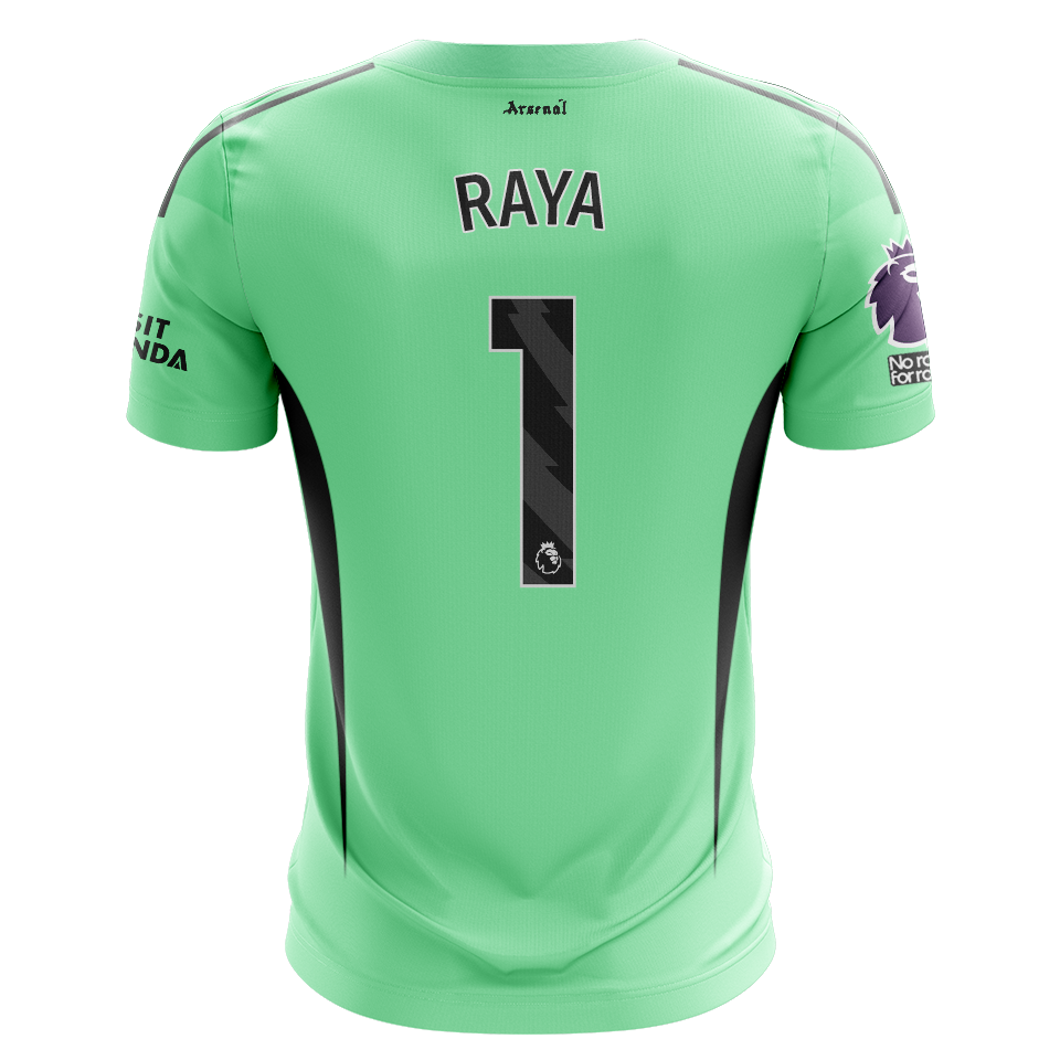 David Raya Arsenal jersey