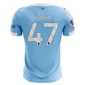 Phil Foden Manchester City jersey