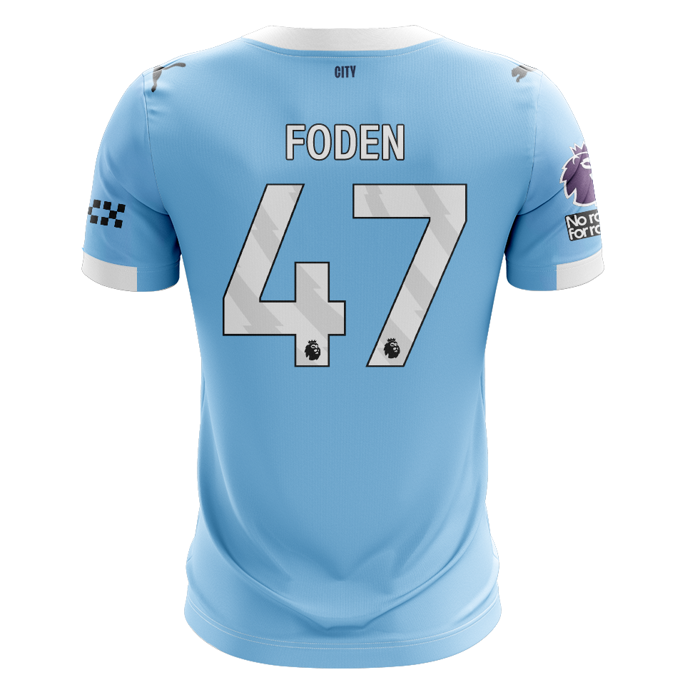 Phil Foden Manchester City jersey