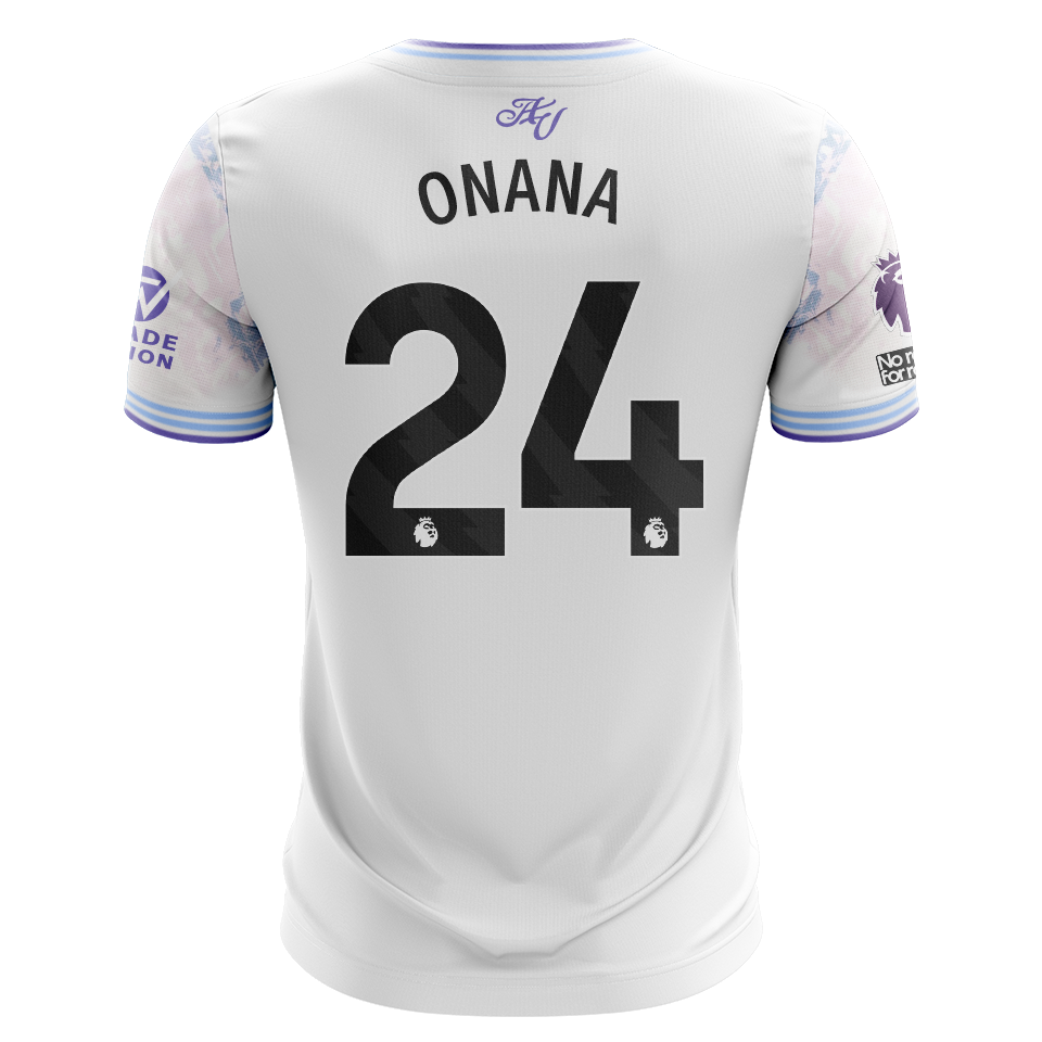 Amadou Onana Aston Villa shirt