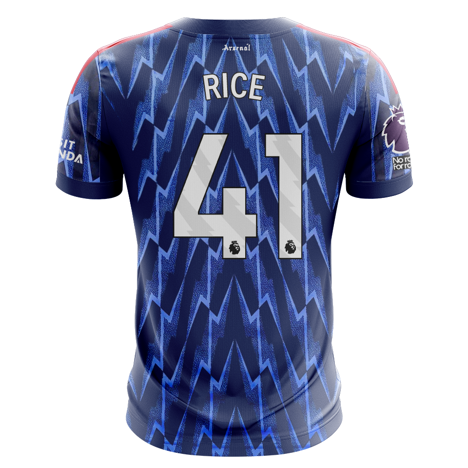 Declan Rice Arsenal shirt