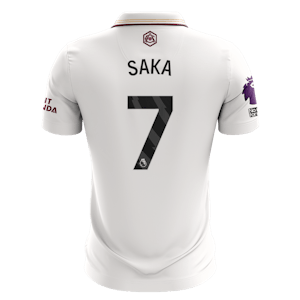 Bukayo Saka Arsenal shirt