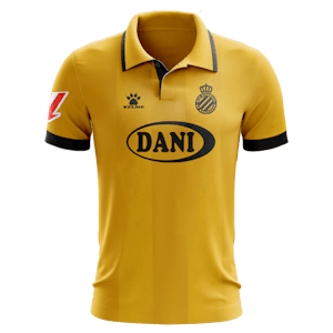 来自RCD Espanyol De Barcelona的José Salinas Morán球衣