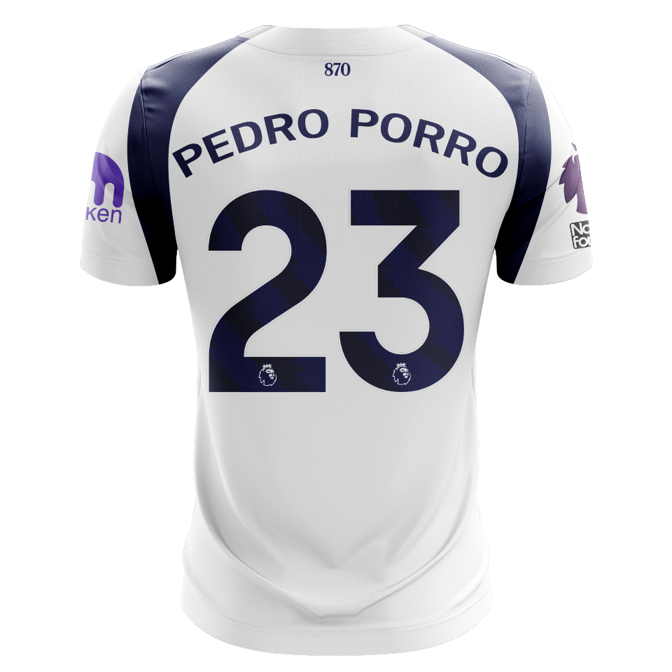 Pedro Porro Tottenham Hotspur shirt