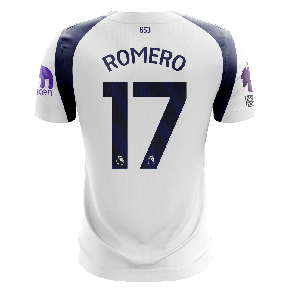 Cristian Romero Tottenham Hotspur shirt