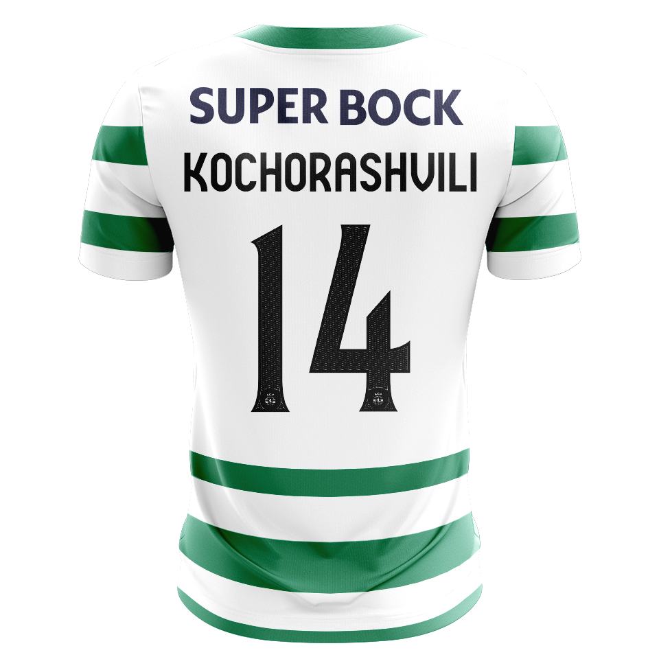 Giorgi Kochorashvili Sporting CP jersey
