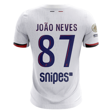 João Neves Paris Saint-Germain shirt