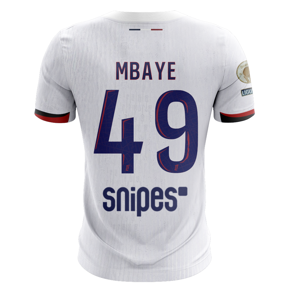 Ibrahim Mbaye Paris Saint-Germain shirt