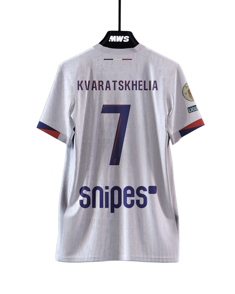 Maglia di Khvicha Kvaratskhelia (Paris Saint-Germain)