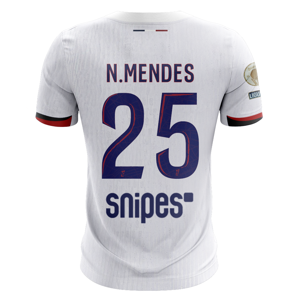 Nuno Mendes Paris Saint-Germain shirt