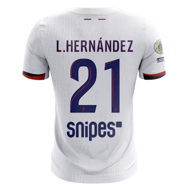 Maglia di Lucas Hernández (Paris Saint-Germain)