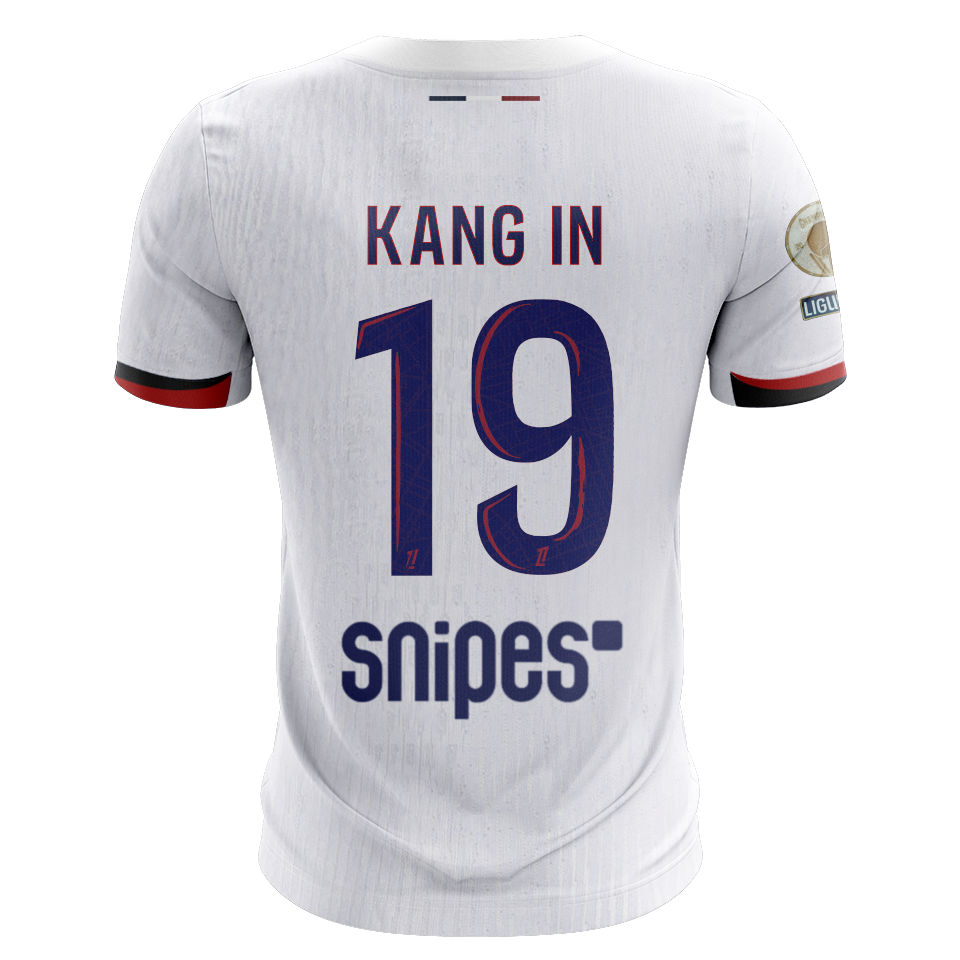 Kang-In Lee 이강인 Paris Saint-Germain shirt