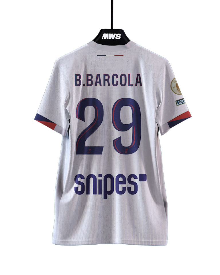 Bradley Barcola Paris Saint-Germain shirt