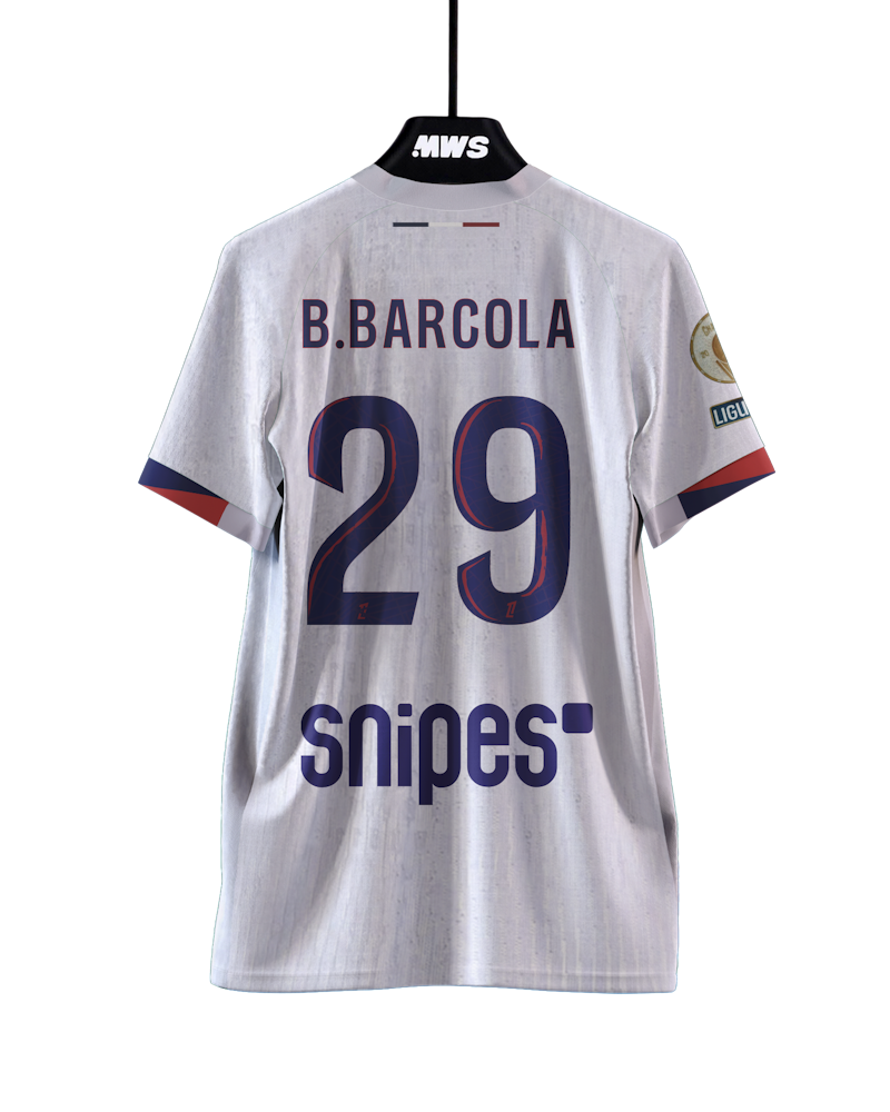 Bradley Barcola | Havre AC - Paris Saint-Germain | MatchWornShirt