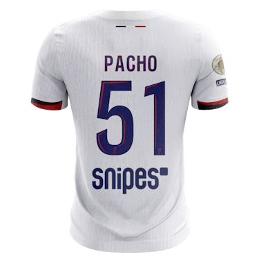 Willian Pacho Paris Saint-Germain shirt
