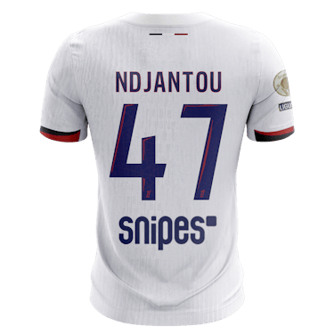 Camisola de Quentin Ndjantou, Paris Saint-Germain