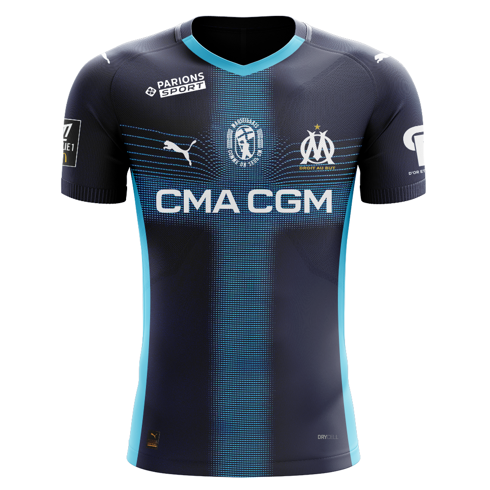 Arthur Vermeeren Olympique de Marseille shirt
