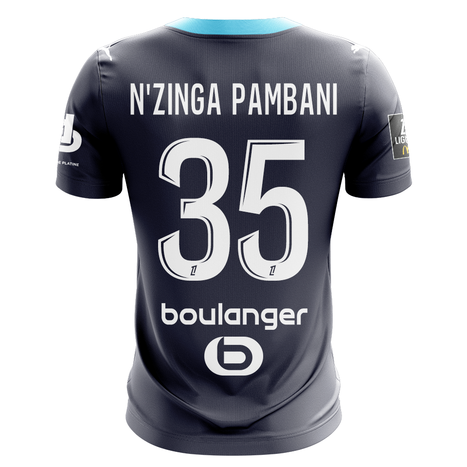 Pladi N'Zinga Pambani Olympique de Marseille shirt