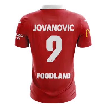 来自Adelaide United的Luka Jovanovic球衣