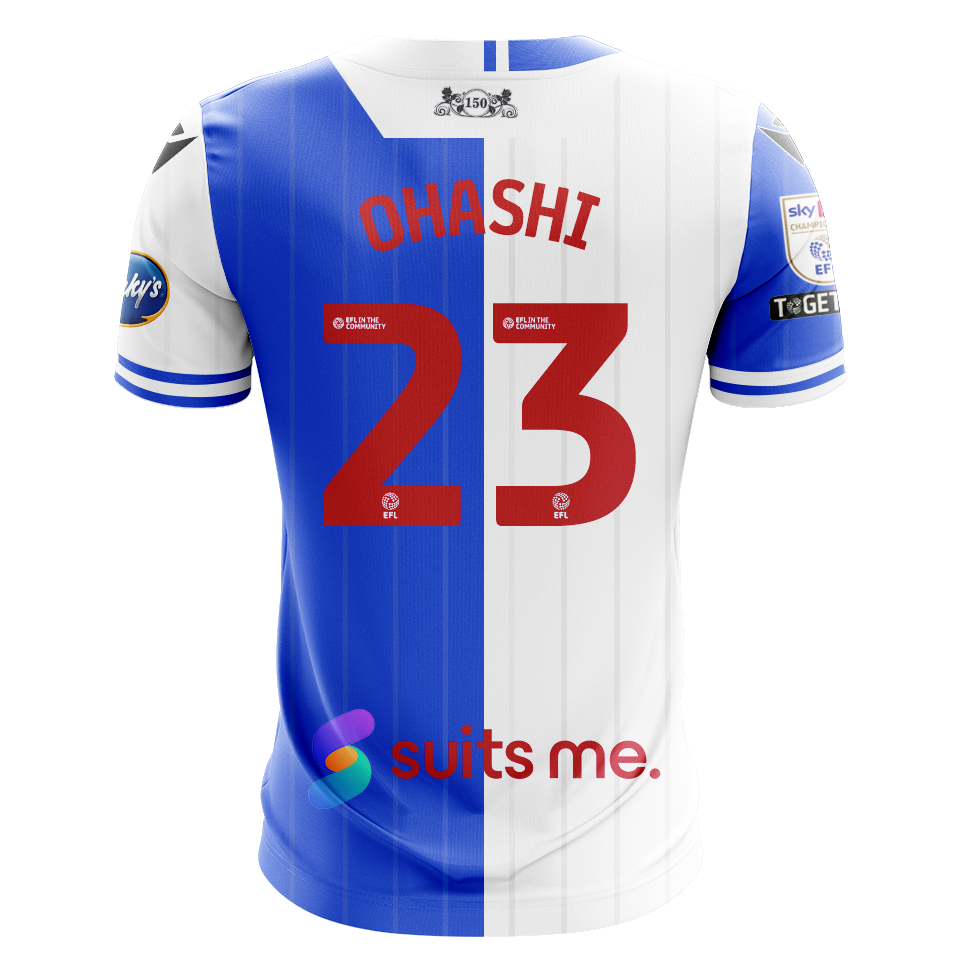 Yuki Ohashi 大橋祐紀 Blackburn Rovers shirt