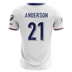 来自England的Elliott Anderson球衣
