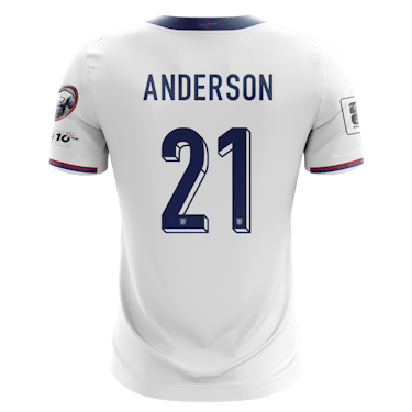 来自England的Elliott Anderson球衣