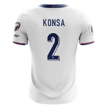 来自England的Ezri Konsa球衣