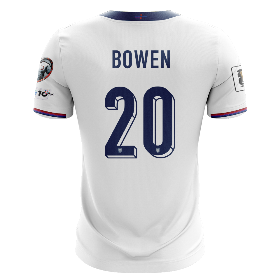 来自England的Jarrod Bowen球衣