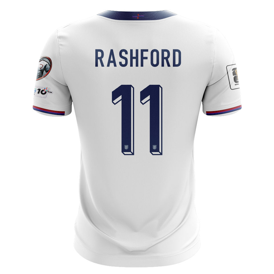 来自England的Marcus Rashford球衣