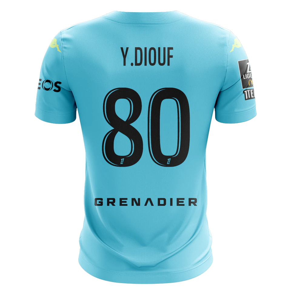 Maglia di Yehvann Diouf (OGC Nice)