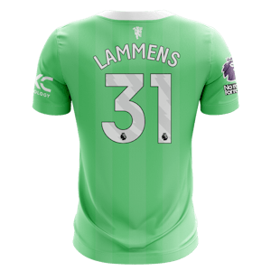 Senne Lammens Manchester United jersey