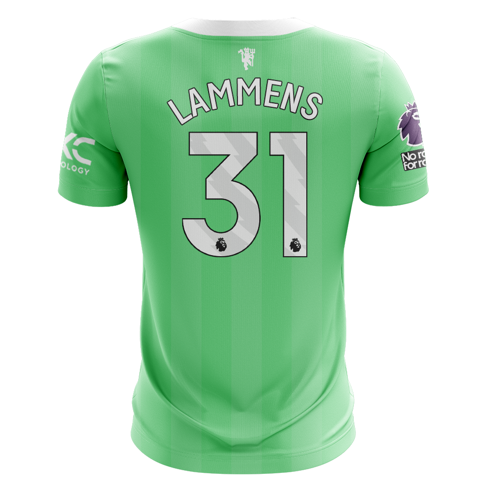 Senne Lammens Manchester United jersey