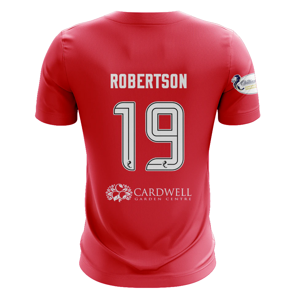 来自Greenock Morton的Kerr Robertson球衣