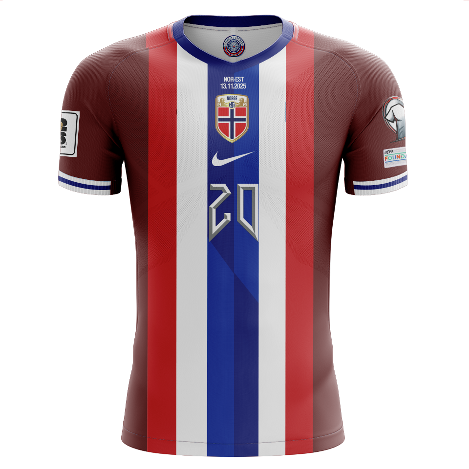 Maillot de Antonio Eromonsele Nordby Nusa (Norway)