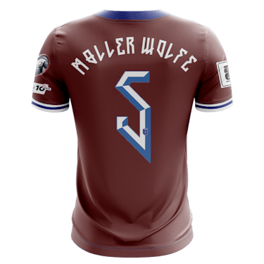 Camiseta David Møller Wolfe Norway