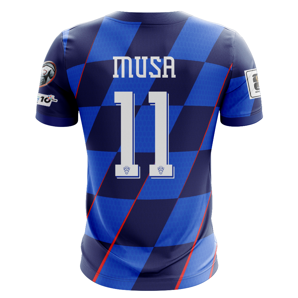 来自Croatia的Petar Musa球衣