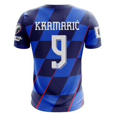 来自Croatia的Andrej Kramarić球衣