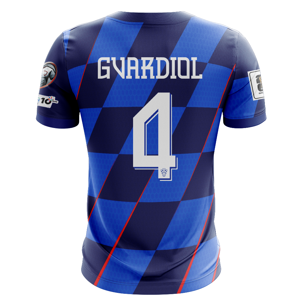来自Croatia的Joško Gvardiol球衣
