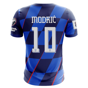 来自Croatia的Luka Modrić球衣