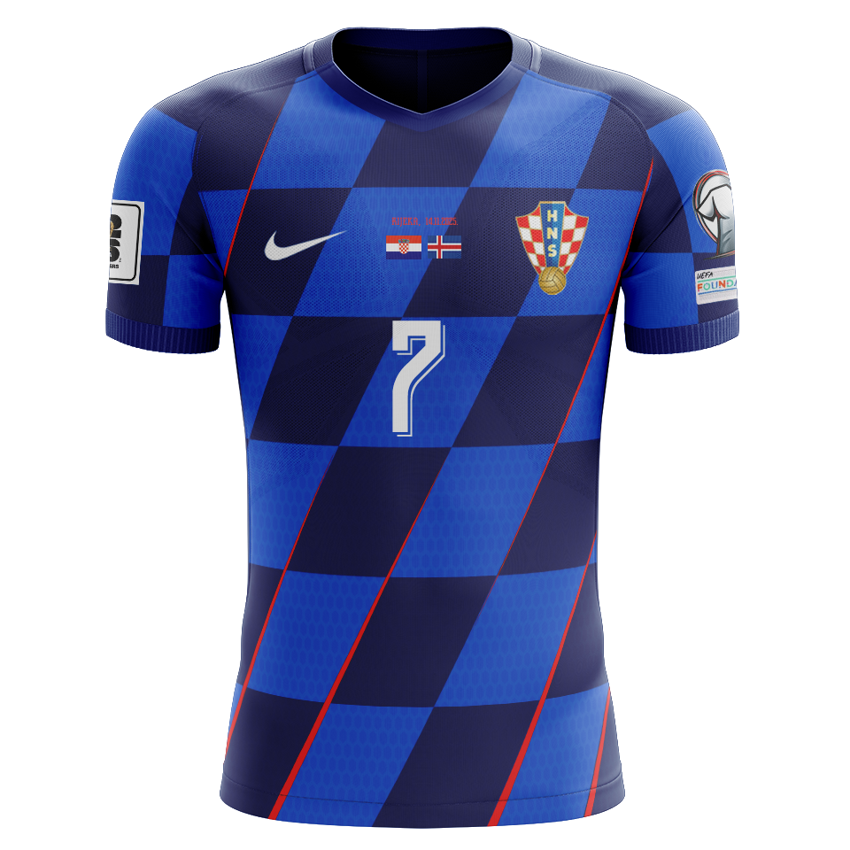 来自Croatia的Marco Pašalić球衣