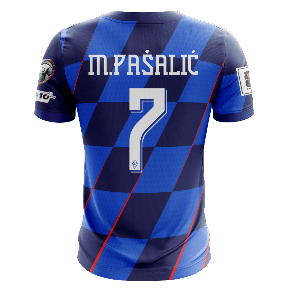 来自Croatia的Marco Pašalić球衣