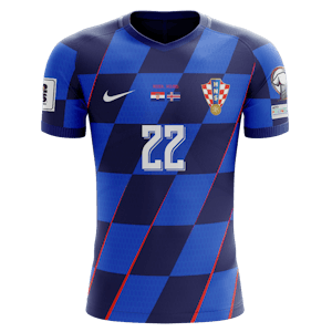 来自Croatia的Luka Vušković球衣