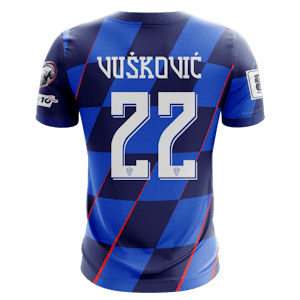 来自Croatia的Luka Vušković球衣