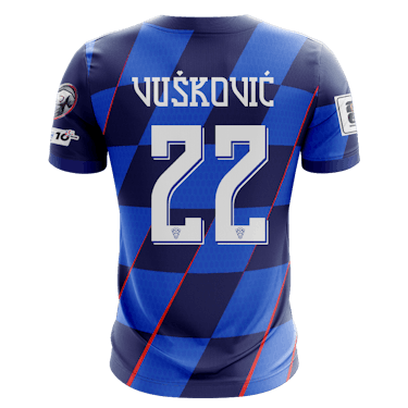 来自Croatia的Luka Vušković球衣