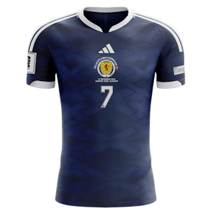 John McGinn Scotland shirt