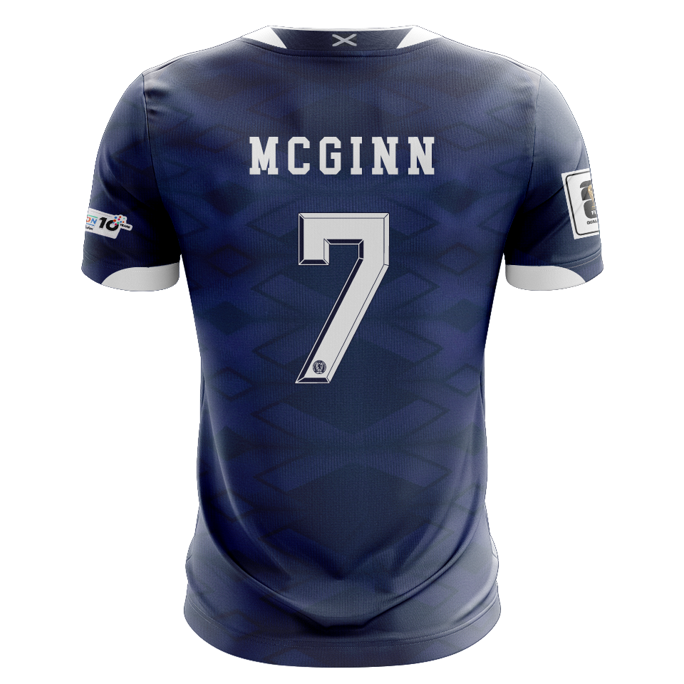 John McGinn Scotland shirt