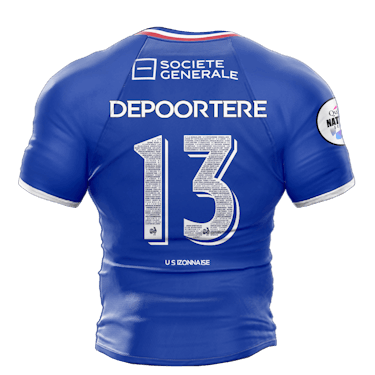 Nicolas Depoortere France jersey