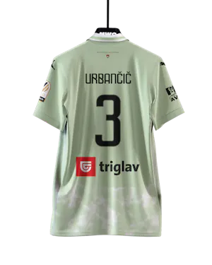Maglia di Jošt Urbančič (NK Olimpija Ljubljana)
