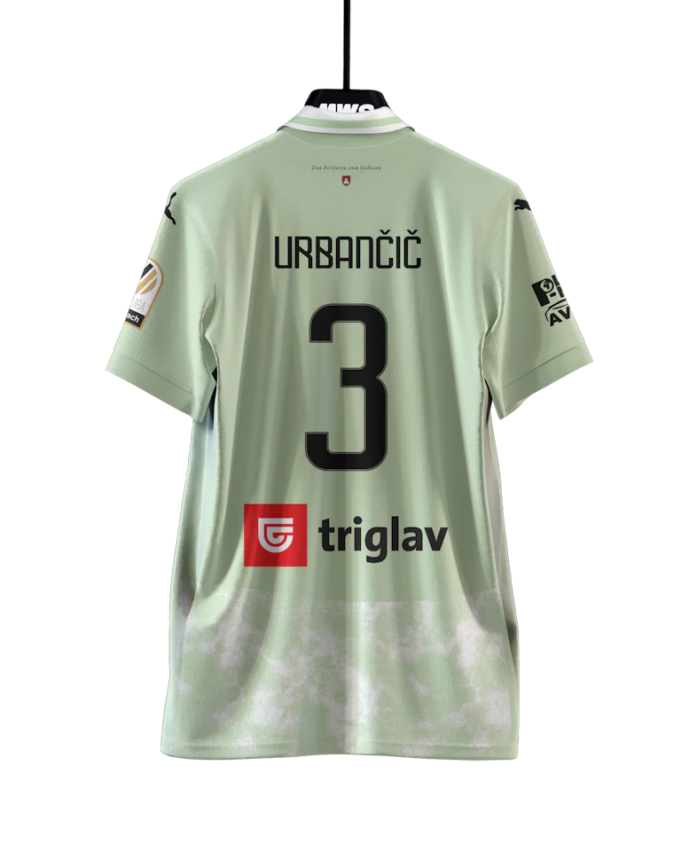 Maglia di Jošt Urbančič (NK Olimpija Ljubljana)